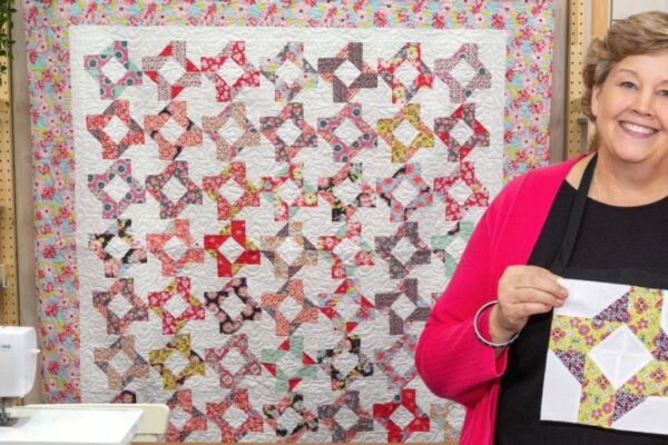 Finished Square Knot Quilt With Jenny Doan, a completed DIY project