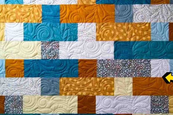 Finished Stackabond Quilt In A Day, a completed DIY project