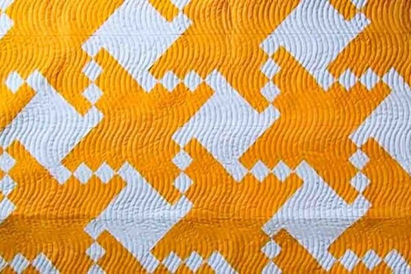 Finished Star Quilter Yardage Pattern, a completed DIY project
