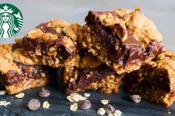 Starbucks Oat Fudge Bars Copycat, homemade and freshly served