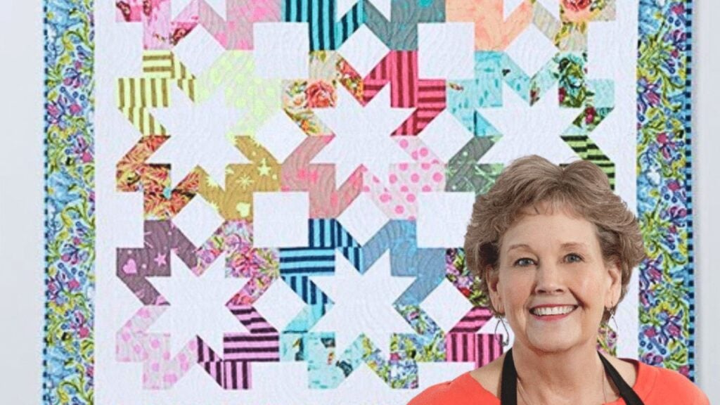 Finished Starlight Quilt Pattern With Jenny Doan, a completed DIY project