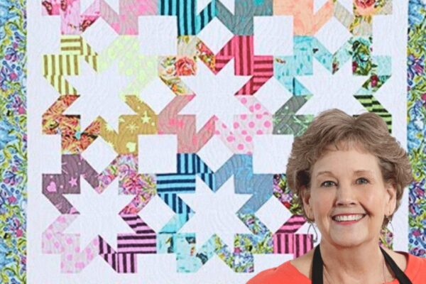 Finished Starlight Quilt Pattern With Jenny Doan, a completed DIY project