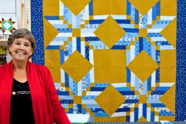Finished Starstruck Quilt With Jenny Doan, a completed DIY project