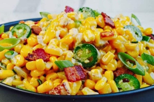 Steakhouse Creamed Corn, homemade and freshly served