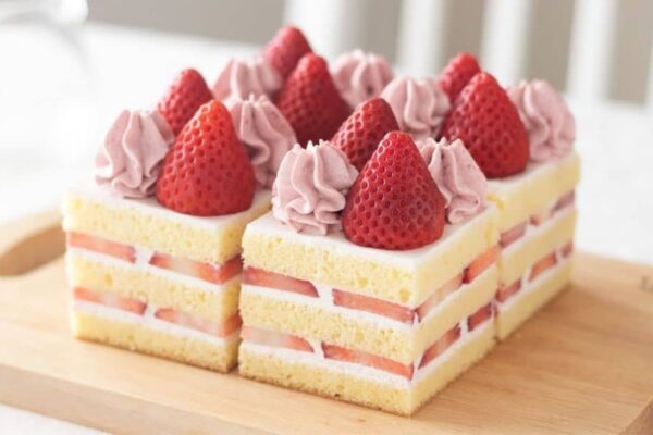 Strawberry Shortcake, homemade and freshly served