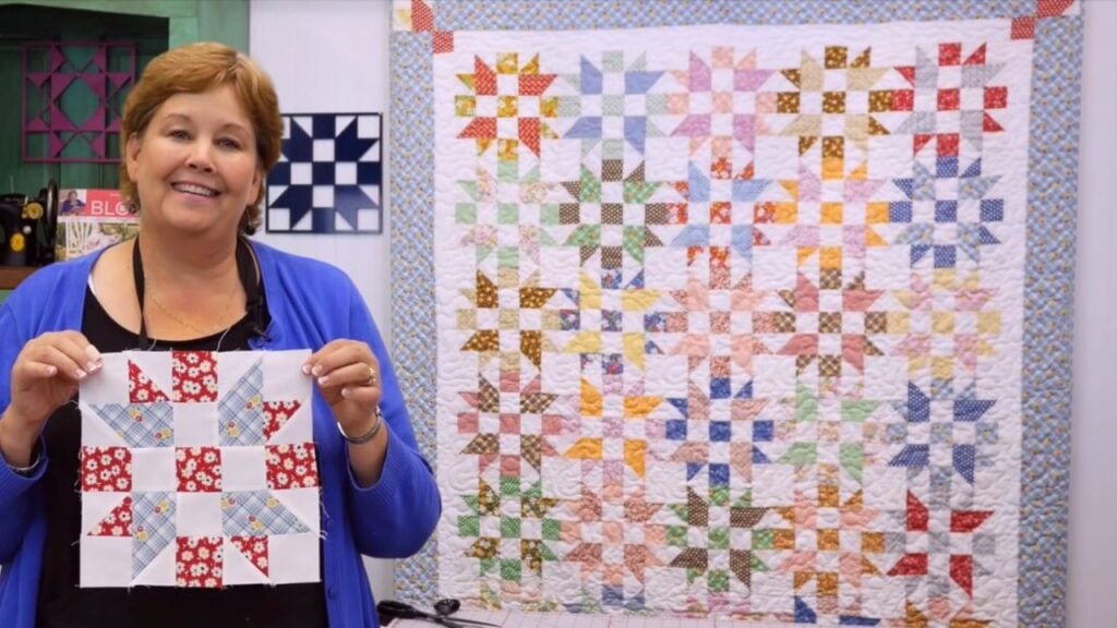 Finished Studio Star Quilt With Jenny Doan, a completed DIY project