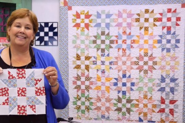 Finished Studio Star Quilt With Jenny Doan, a completed DIY project