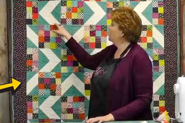 Finished Sunny Skies Quilt, a completed DIY project