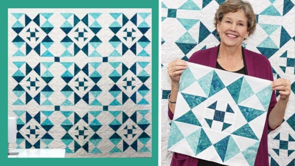 Finished Sunshine Shoofly Quilt Pattern With Jenny Doan, a completed DIY project