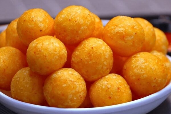 Super Crispy Potato Balls, homemade and freshly served