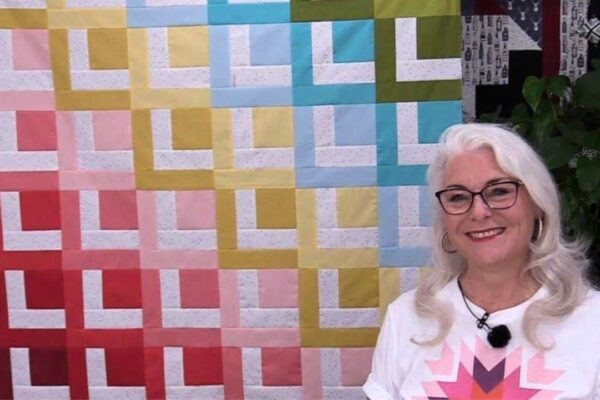 Finished Super Easy Quilt Block, a completed DIY project