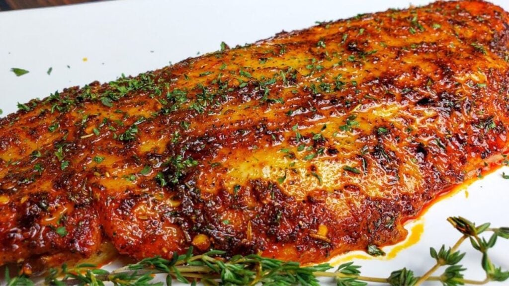 Super Quick and Easy Oven-Baked Fish Fillet, homemade and freshly served