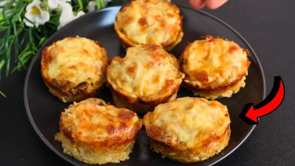 Super Tasty Potato Breakfast Cups, homemade and freshly served