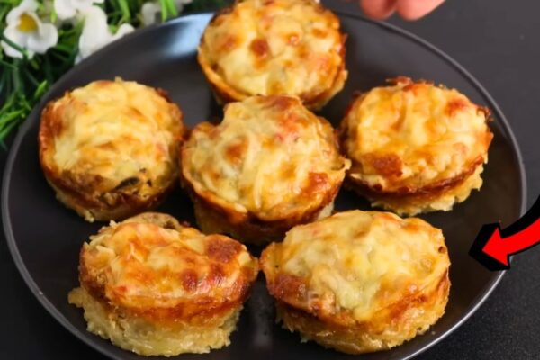 Super Tasty Potato Breakfast Cups, homemade and freshly served
