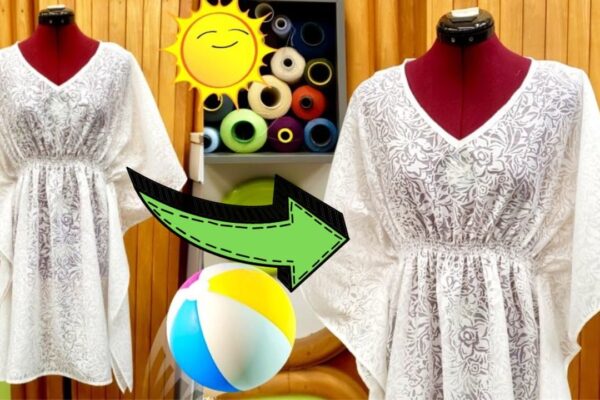 Finished Swimsuit Cover-Up Sewing, a completed DIY project