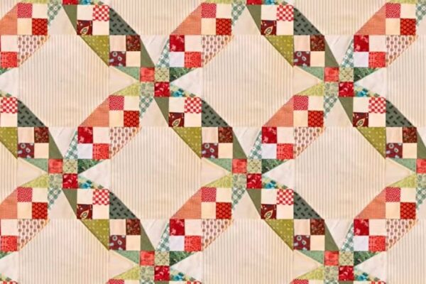 Finished Tennessee Waltz Quilt (Fabric Scrap Buster), a completed DIY project