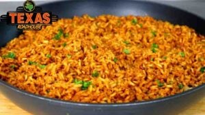 Texas Roadhouse Copycat Seasoned Rice, homemade and freshly served