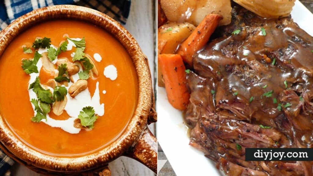 34 Slow Cooker for Thanksgiving, homemade and freshly served