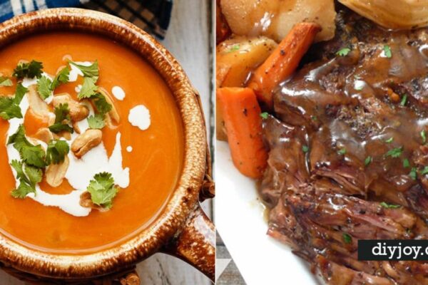 34 Slow Cooker for Thanksgiving, homemade and freshly served