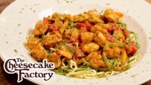 The Cheesecake Factory Cajun Jambalaya Pasta, homemade and freshly served
