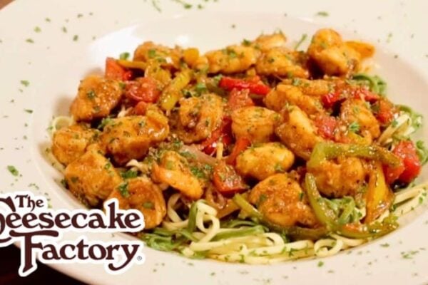 The Cheesecake Factory Cajun Jambalaya Pasta, homemade and freshly served