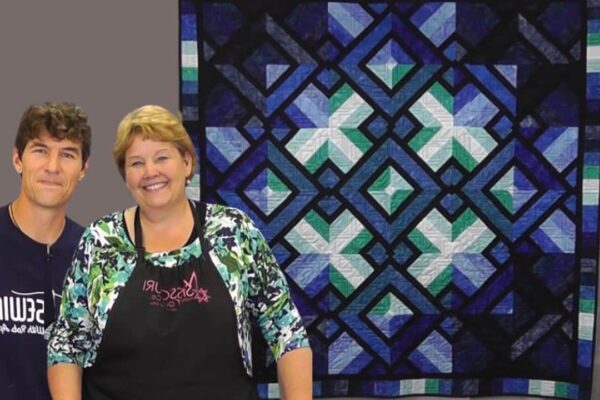 Finished Three Dudes Quilt, a completed DIY project