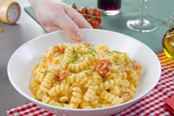 Tik-Tok Trending Cheesy Baked Pasta, homemade and freshly served