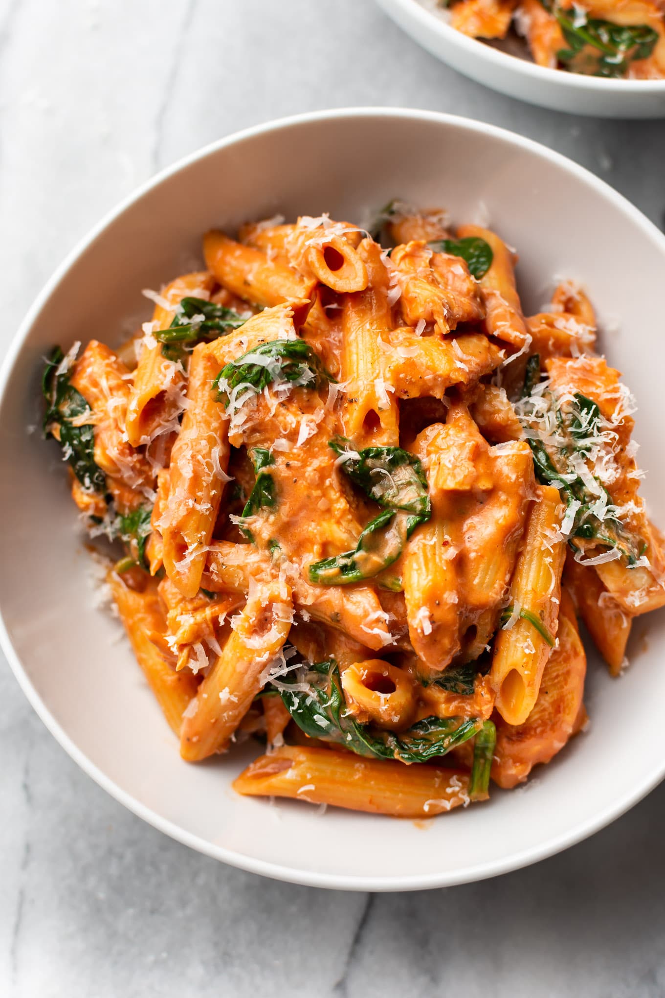 Spinach Recipes - Tomato Spinach Chicken Pasta - Creamy Weeknight Dinner Spinach Recipes - Tomato Spinach Chicken Pasta - Creamy Weeknight Dinner
