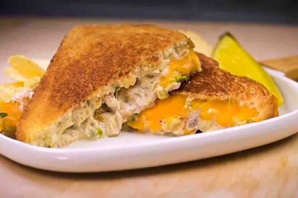Classic Tuna Melt, homemade and freshly served