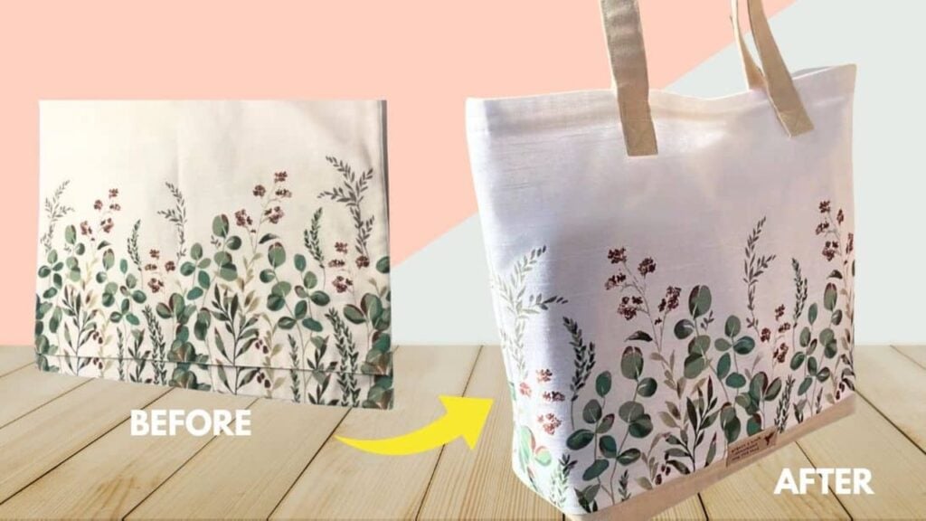 Finished Turn Placemats into a Tote Bag, a completed DIY project