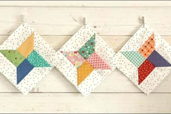 Twinkle Twinkle Scrappy Star Block