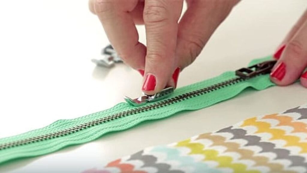 Finished Two Easy Methods For Sewing Zippers, a completed DIY project