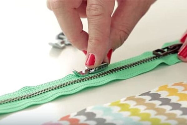Finished Two Easy Methods For Sewing Zippers, a completed DIY project
