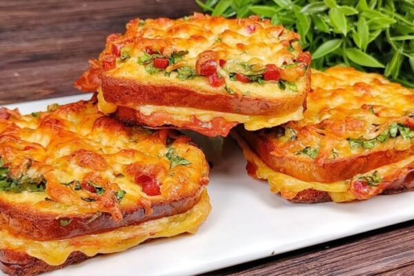 Ultimate Breakfast Sandwich, homemade and freshly served