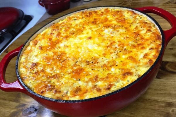 Ultimate Five-Cheese Macaroni and Cheese, homemade and freshly served