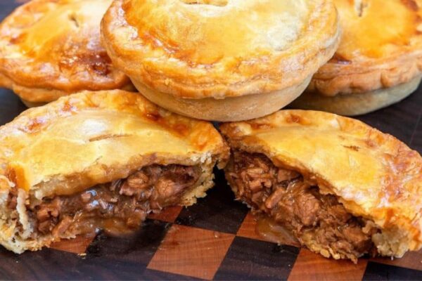 Ultimate Steak Pie, homemade and freshly served