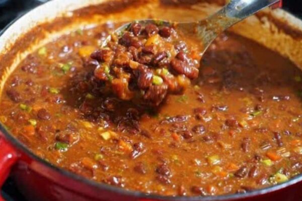 Ultimate Stewed Red Kidney Beans, homemade and freshly served