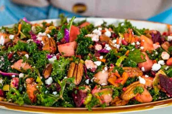 Ultimate Winter Salad, homemade and freshly served
