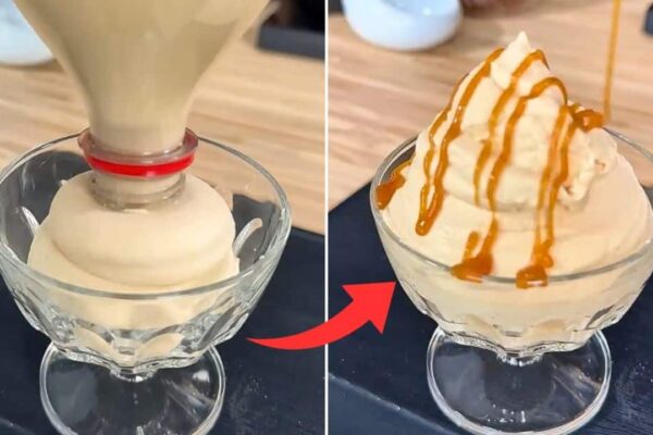 Viral Italian Coffee Cream, homemade and freshly served