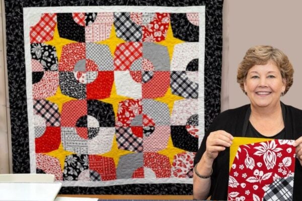 Finished Wandering Star Quilt With Jenny Doan, a completed DIY project