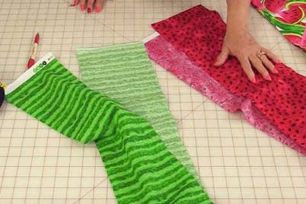 Sewing : How to Make A Watermelon Apron, homemade and freshly served