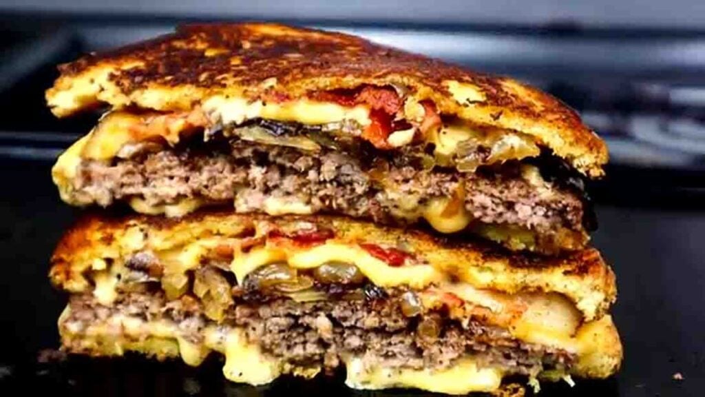 Whataburger Copycat Patty Melt, homemade and freshly served