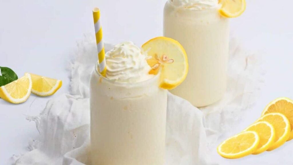 Whipped Lemonade, homemade and freshly served