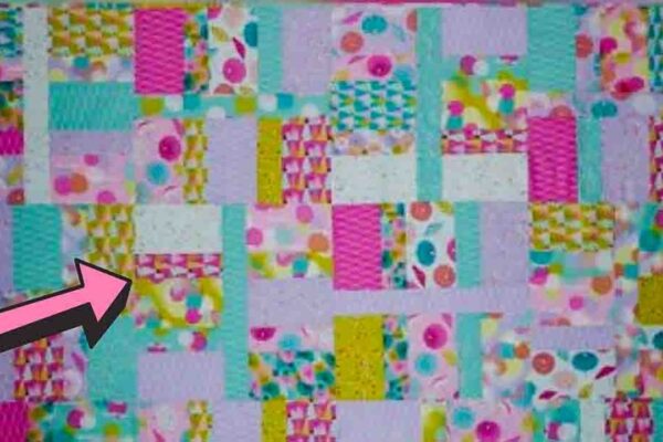 Finished Wickedly Easy Free Quilt Pattern, a completed DIY project