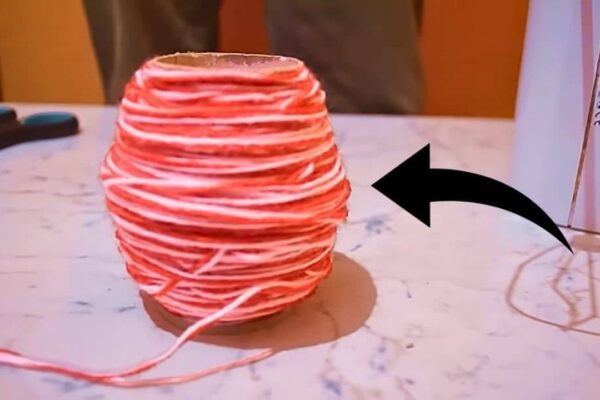 Finished Wind Up Yarn Quickly With This Hack, a completed DIY project