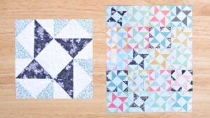 Finished Windmill Quilt, a completed DIY project