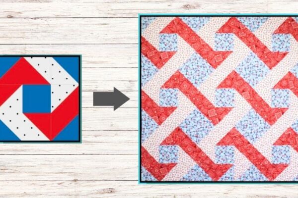 Finished Ziggy Pop Quilt, a completed DIY project