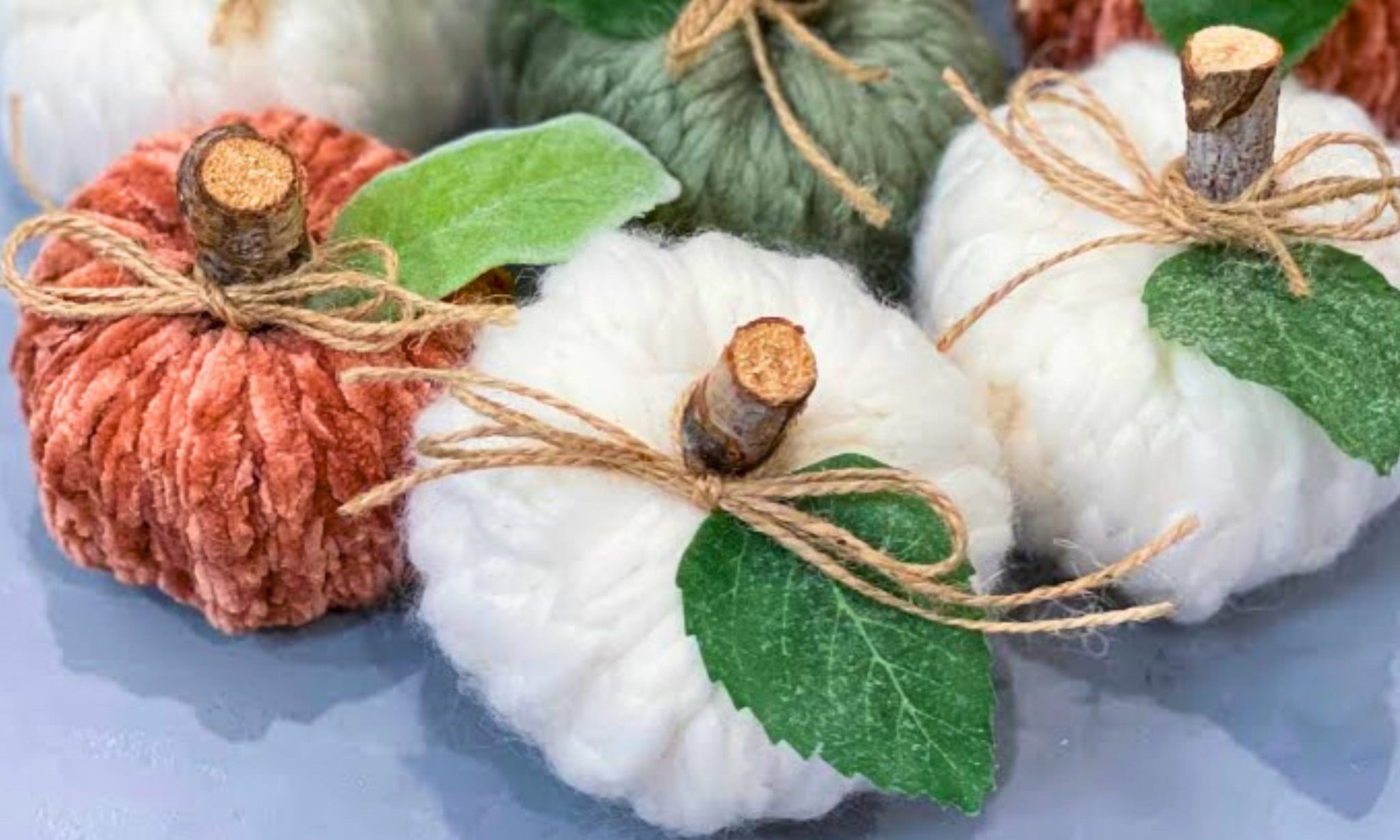 Pumpkin Decorations For Fall Sweater Style Farmhouse Pumpkins Cozy Neutral Fall Decor