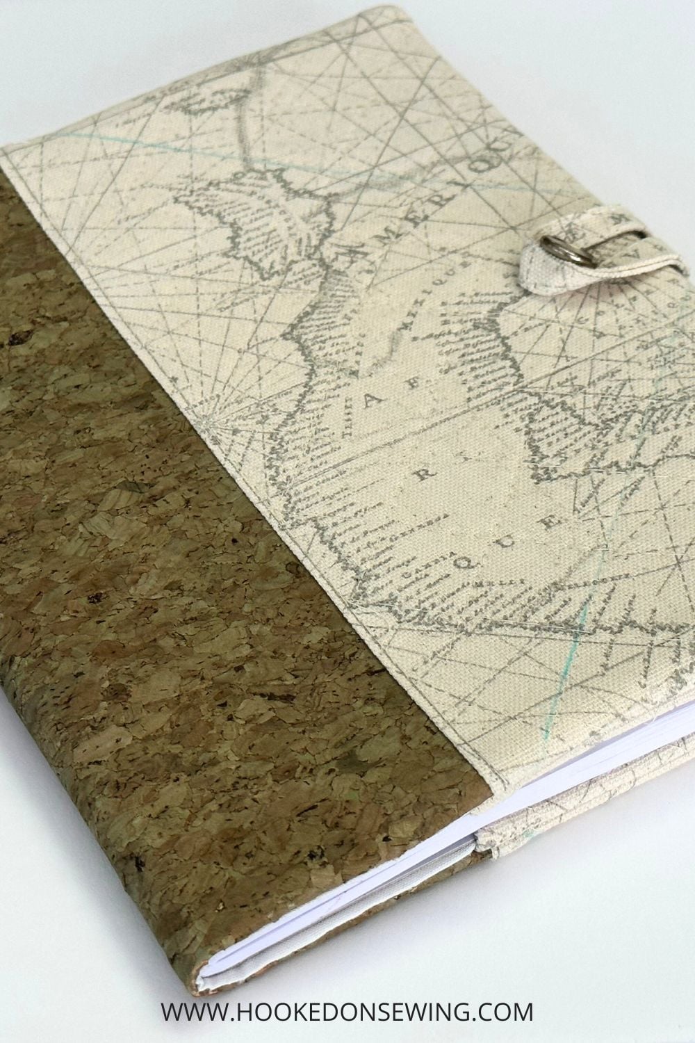 Fabric Scraps | Fabric Journal Cover Tutorial