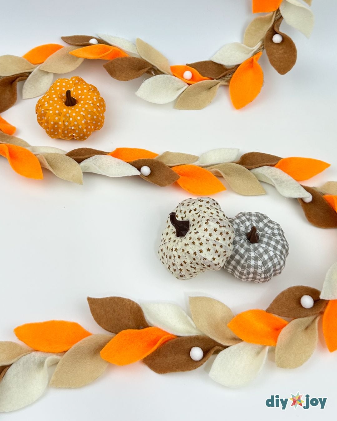 DIY fall garland
